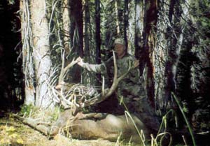 James with his archery elk