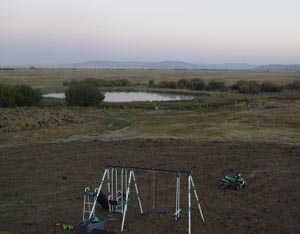 James' Kid's play area and fishing pond